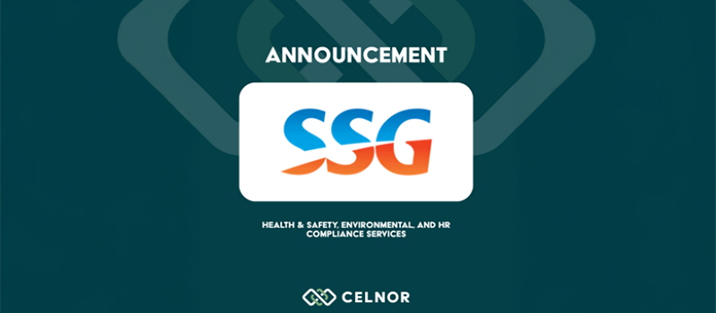 SSG Update image for Exciting News - We're joining the Celnor Group