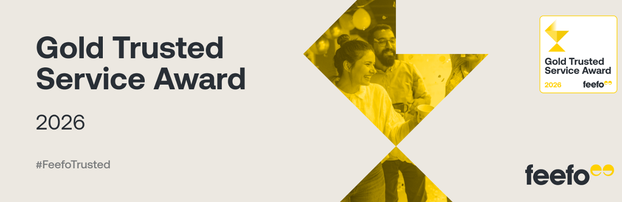 Image for SSG achieves the Feefo Gold Trusted Service Award 2026 in our first year!